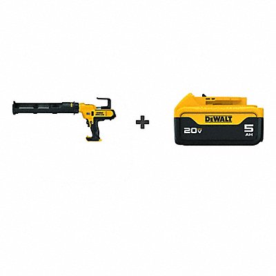 DEWALT DCE570BDCB205 Caulk Gun 20V DC 29 oz Open Frame