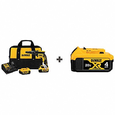 STANLEY BLACK DECKER DCF622M2DCB204 Screw Gun Kit Cordless 20V Battery