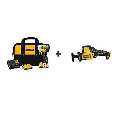 STANLEY BLACK DECKER DCF801F2DCS312B MAX 12V BRUSHLESS IMPACT DRIVER KIT