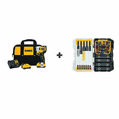 DEWALT DCF801F2DWA2T35IR Impact Driver Pistol Grip 12VDC