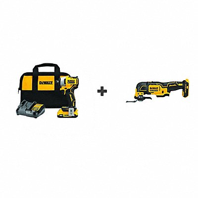 DEWALT DCF809D1DCS354B DEWALT 20V MAX ATOMIC IMPACT DRIVER 2AH