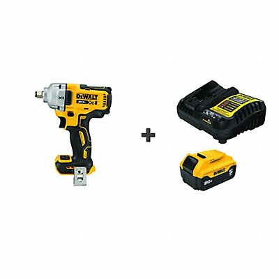 DEWALT DCF891BDCB205C Cordless Impact Wrench 2000 RPM 20VDC