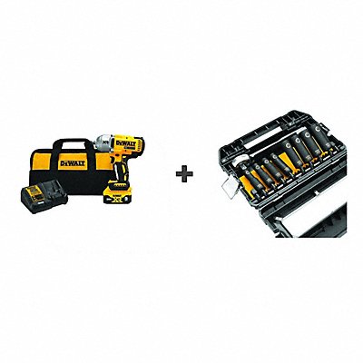DEWALT DCF900P1DW22812 Cordless Impact Wrench 2200 RPM 20VDC