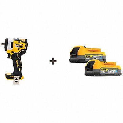 STANLEY BLACK DECKER DCF913BDCBP0342 Cordless Impact Wrench 3/8 Battery