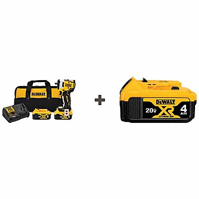 STANLEY BLACK DECKER DCF913P2DCB204 Impact Wrench Cordless 20V Battery