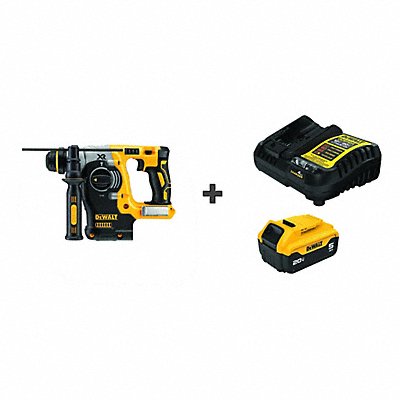 DEWALT DCH273BDCB205C Cordless Rotary Hammer Kit 20.0V 5.0Ah