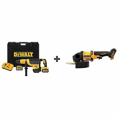 DEWALT DCH775X2DCG440B Cordless Rotary Hammer w/ Bonus Grinder