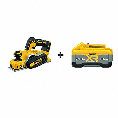 DEWALT DCP580BDCB2108 DEWALT 20V Planer BONUS BATTERY