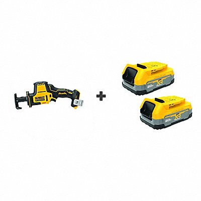 DEWALT DCS369BDCBP0342 Reciprocating Saw 20V Cordless Compac