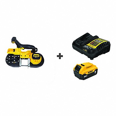 DEWALT DCS371BDCB205C Portable Band Saw 32-7/8 Blade L 20VDC