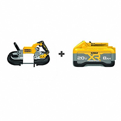 DEWALT DCS374BDCB2108 Portable Band Saw 20V/Bonus 20V MAX