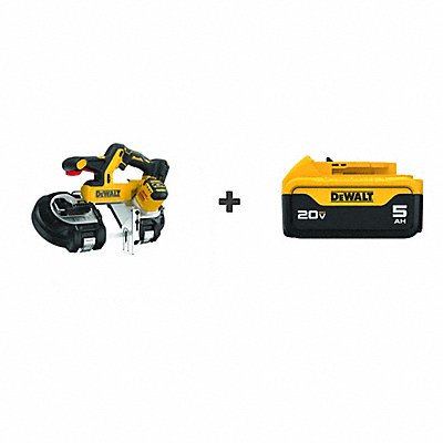 DEWALT DCS379BDCB205 DEWALT 20V Band Saw BONUS BATTERY