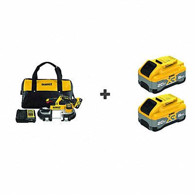 DEWALT DCS379P1DCB21082 DEWALT 20V Band Saw BONUS BATTERY 2PK