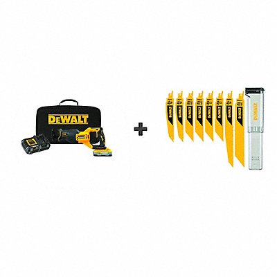DEWALT DCS382H1DWAR8SETCS Cordless Reciprocating Saw 16 L 20V