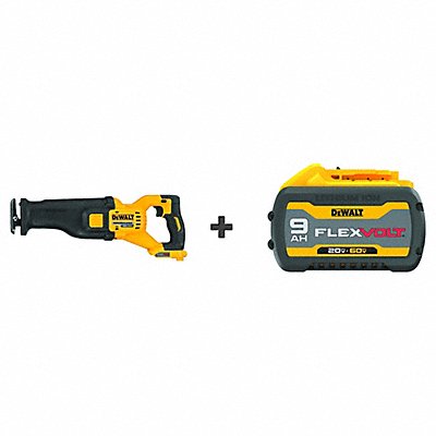 DEWALT DCS692BDCB609 Handheld Concrete Saw 60V BONUS BATTERY