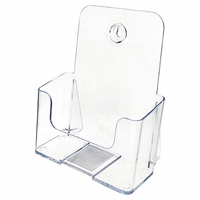 DEFLECTO 74901 Brochure Holder 6x3x7 Clear