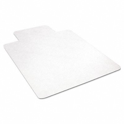 DEFLECTO CM21232 Chairmat for Hard Floor Lip 45x53 Clear