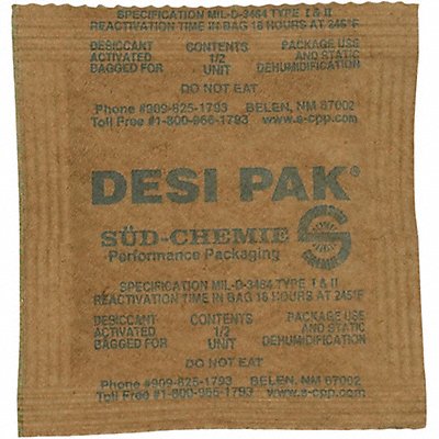 GRAINGER DES103 Clay Desiccants PK 550