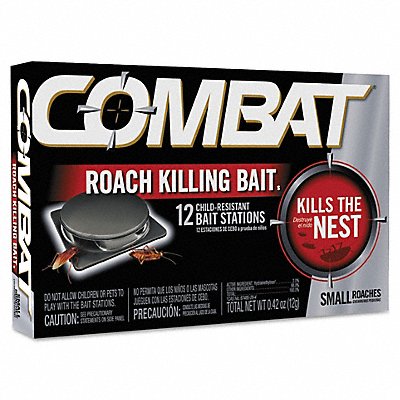 COMBAT DIA41910 SMALL ROACH BAIT 144/CASE