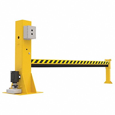 GRAINGER DJG10010 Dock Barricade Elec Hydraulic 157 In
