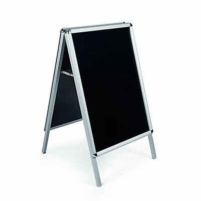 GRAINGER DKT30505072 Double Sided Sign Holder 39-1/2 H