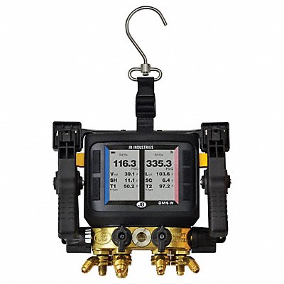 REVOLVER DM4RW Valve wireless digital manifold Brass/SS