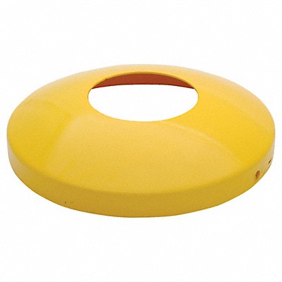 VESTIL DOME55 Bollard Dome Cover 5 1/2 W 5 1/2 L Yellow