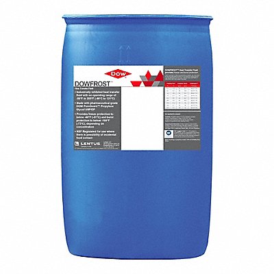 DOW FROST 9990221 Freeze Protectant Blue 55 gal Drum
