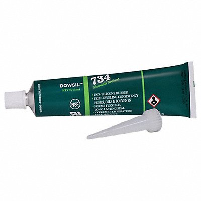 DOW CORNING 4102964 Silicone Sealant White 734