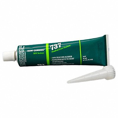 DOW CORNING 4098499 Silicone Sealant Clear 737