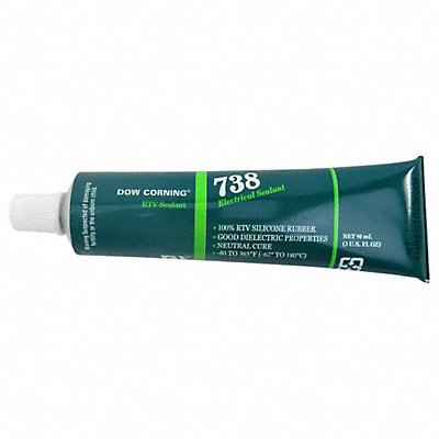 DOW CORNING 1949101 Silicone Sealant White 738
