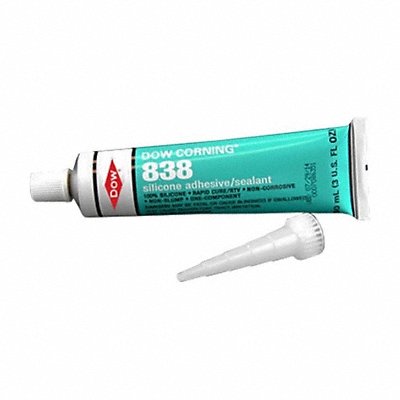 DOW CORNING 2353547 Silicone Adhesive Sealant White 838
