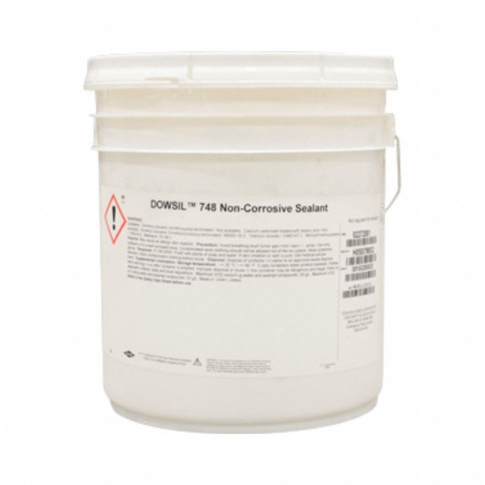 DOW CORNING 2272881 Sealant Silicone Base White Pail