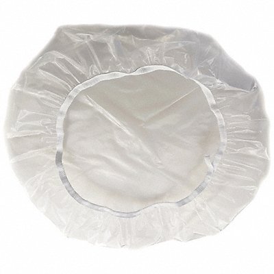 GRAINGER 3JJN3 Drum Cover Clear 55 gal Antistatic PK100