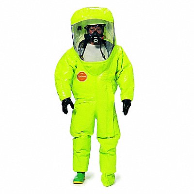 DUPONT TK554TLYXL00015C Encapsulated Suit XL Lime Yellow