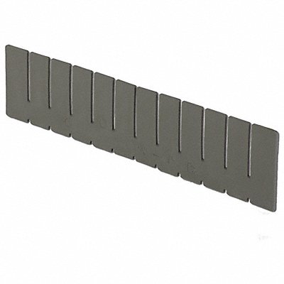 LEWISBINS DV1625Grey Divider Grey Polyethylene 1.9 in