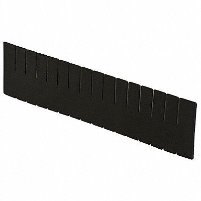 LEWISBINS DV2280NXLBUY25S Divider Black Polyethylene 7 7/16 in