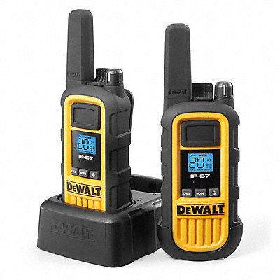 DEWALT DXFRS800 Portable Two Way Radio FRS/GMRS Band