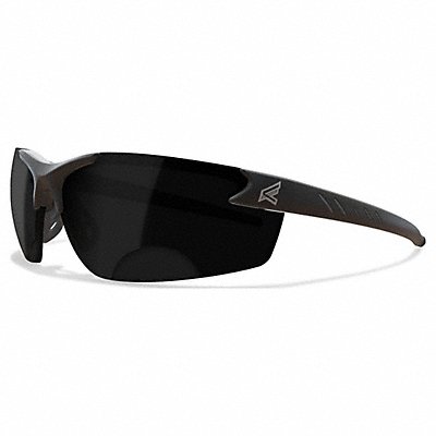 EDGE EYEWEAR DZ11620G2 Safety Glasses Smoke Lens Black Frame M
