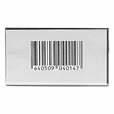 AIGNER INDEX ID46HG Label Holder Clear/Grey Plastic