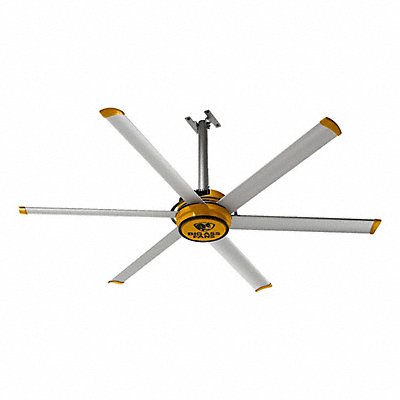 BIG ASS FANS FES20701S34 Ceiling Fan Anodised Aluminum 7 ft Dia.