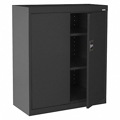 SANDUSKY EA2R36183609 Shelving Cabinet Black Cap. 200 lb Keyed