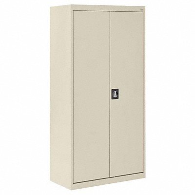 SANDUSKY EA4R36187207 Storage Cabinet 72 x36 x18 Putty 4 Shelves