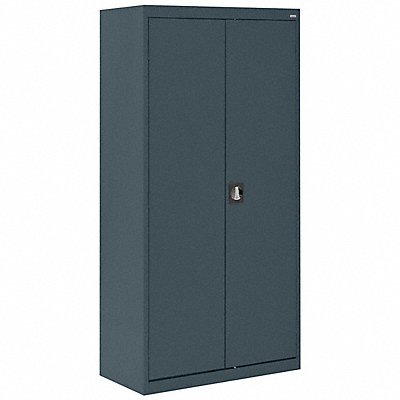 SANDUSKY EACR36247202 Storage Cabinet 72 x36 x24 Charcoal 4 Shelves
