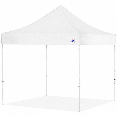 E-Z UP EC3STL08KFWHTWH Portable Shelter White 8 ft W 8 ft L