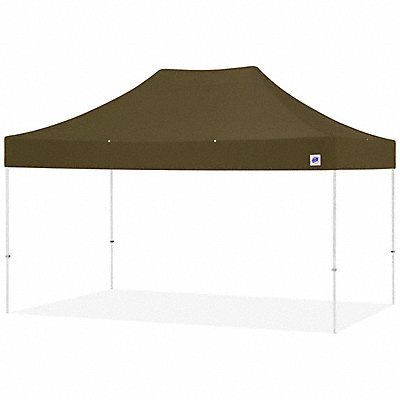E-Z UP EC3STL15KFWHTMCOD Portable Shelter Green 10 ft W 15 ft L