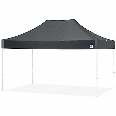 E-Z UP EC3STL15KFWHTMCSG Portable Shelter Grey 10 ft W 15 ft L