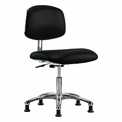 GRAINGER BRECRVDHCHCREGESDBLK CR/ESDChair Desk Glides Black Vinyl