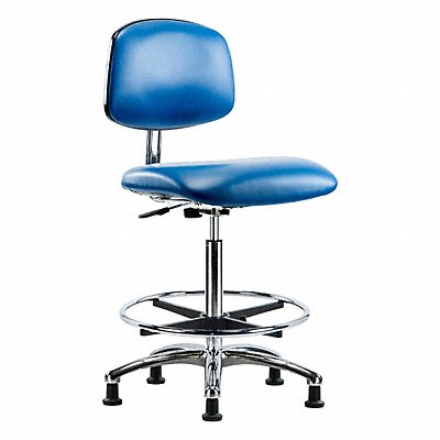 GRAINGER BRECRVHBCHCRCFEGESDBLU CR/ESD Chr High FR Glides Blue