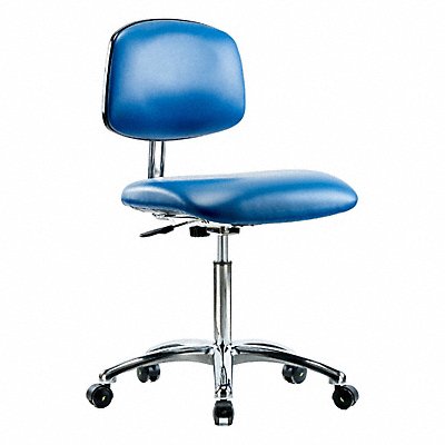GRAINGER BRECRVMBCHCRNFECESDBLU CR/ESDChair Med Bench Castors Blue